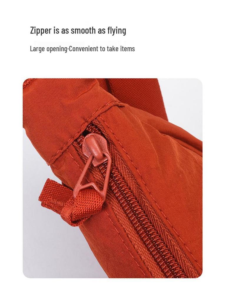 Damen Nylon Crossbody Dumpling Bag - Stilvolle Umhängetasche für Studentinnen