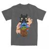 T-Shirts For Men Women Chibi Toothless Stitch And Cute Ess Cotton Tee Shirt Short Sleeve T Shirts Crew Neck Clothing Unique
