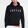 Jordan Alphabet Print Sportliche Freizeit Kapuzenjacke Herren Hoodie Schwarz DC9091-010