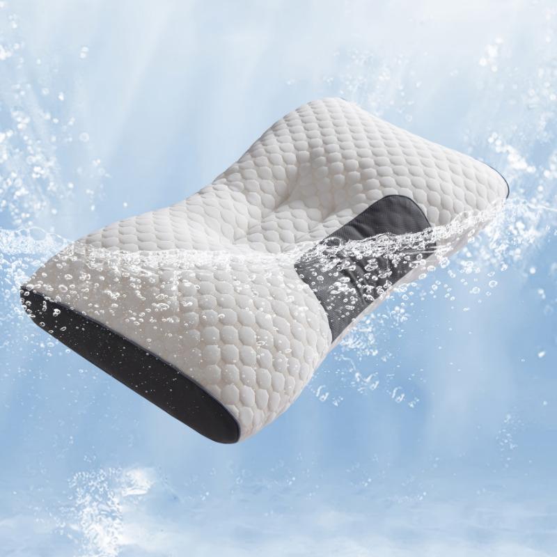 2PC Deep Sleep Cervical Pillow - Suitable for side and supine people, machine washed durable polyester core, comfortable in all seasons