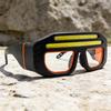 LED COB Headlamp Safety Glasses Type-C Charging IPX4 Waterproof Headlight Light Up Glasses Headlamp for Camping Hiking Running