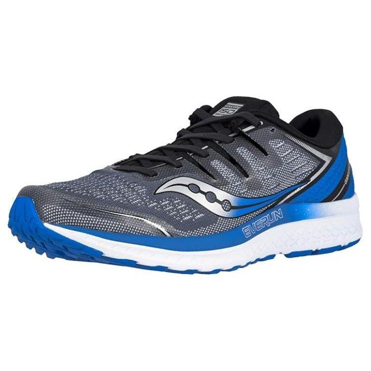 SAUCONY Guide Iso Lightweight Comfortable Slip Resistant Durable Low Top Running Shoes Men Sneaker Blue S20464-1
