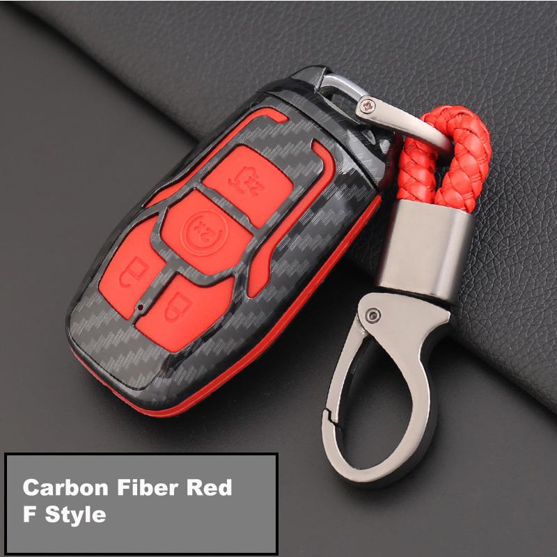 Car Smart Remote Key Cover Case Shell Fob Keychain Abs For Ford Focus Station Wagon Mondeo Mk3 Mk4 Kuga Fiesta C-Max Galaxy