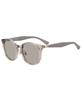 [Zoff] SUNCUTGlassesUV100% CUT Boston-style Sunglasses (Gray (Clear) - ZA251G4112A1)  Rubber Temples  Anti-Slip  Colored Lenses  Stylish  UV