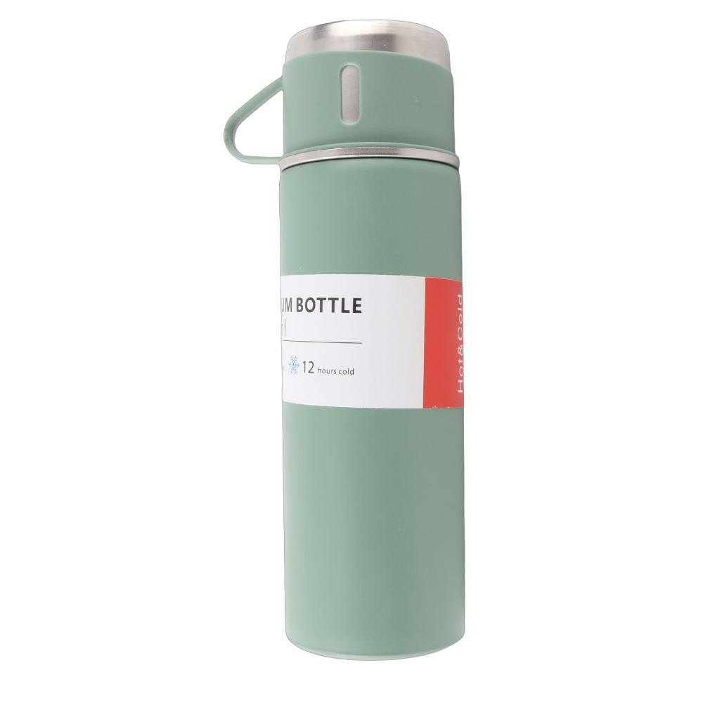 Large Capacity Outdoor Thermos Double Wall Rustless Steel Vacuum Cup Portable Leakproof Drinking Cup Outdoor Sports