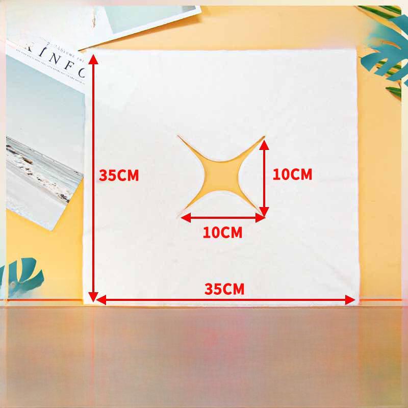 Disposable Non-Woven Beauty Salon Pillow Face Towels for Massage Beds