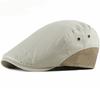 HT4622 Berets Spring Summer Sun Cap Men Women Vintage Patchwork Artist Painter Beret Hat Male Female Ivy Flat Cap Mens Beret Cap