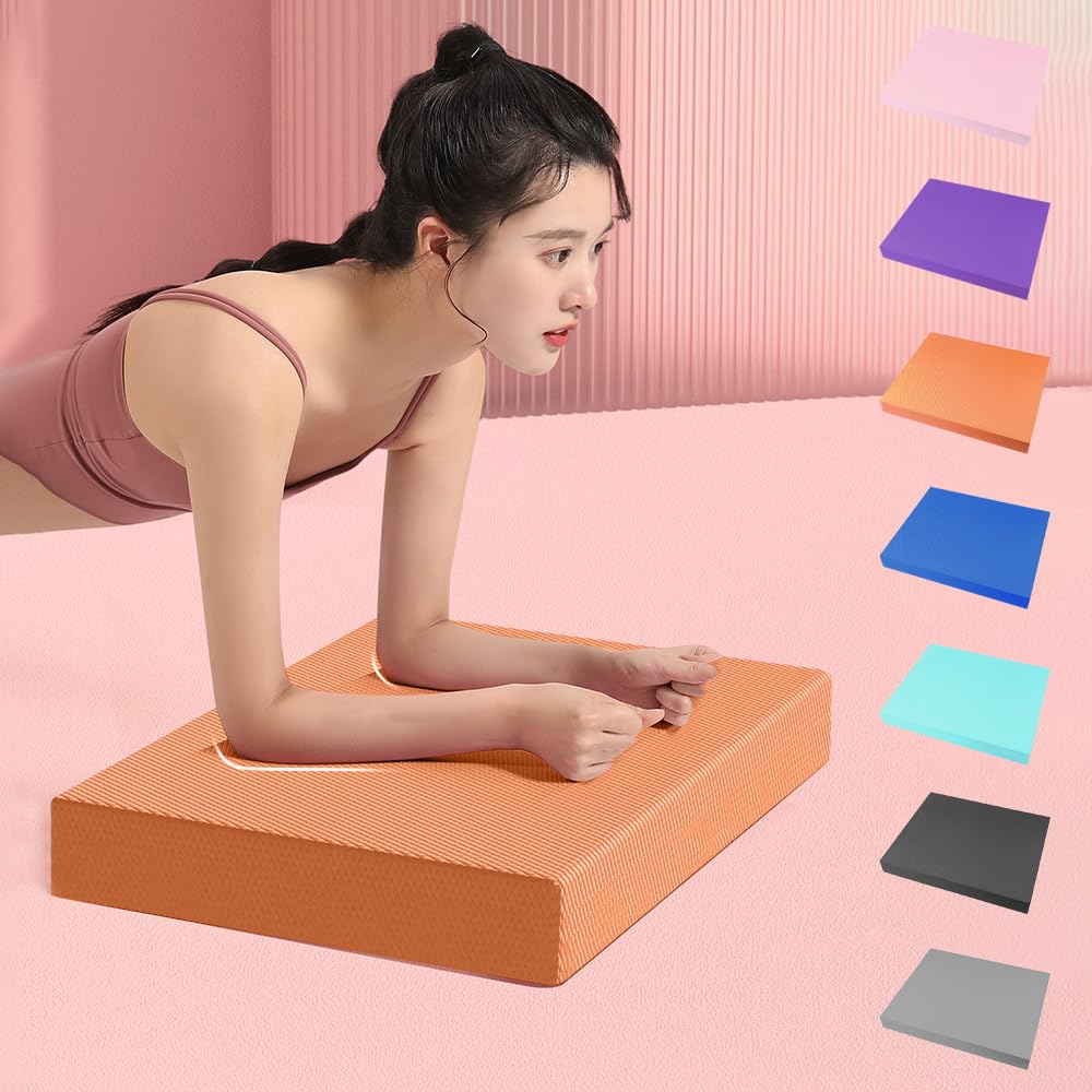 

Balance Pad for Core Training Balance Yoga Yoga Indoor Pilates Rehabilitation Exercise Mat [50x40 cm] [40x33 cm] Mat, Non-Slip, Cushion, Aid, оранжевый