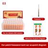 600 Cerotti Cura dell'Orecchio Pietra Rossa Agopuntura Auricolare Terapia con Cerotti Agopuntura Semi Adesivo Auricolare Kit di Auricoloterapia