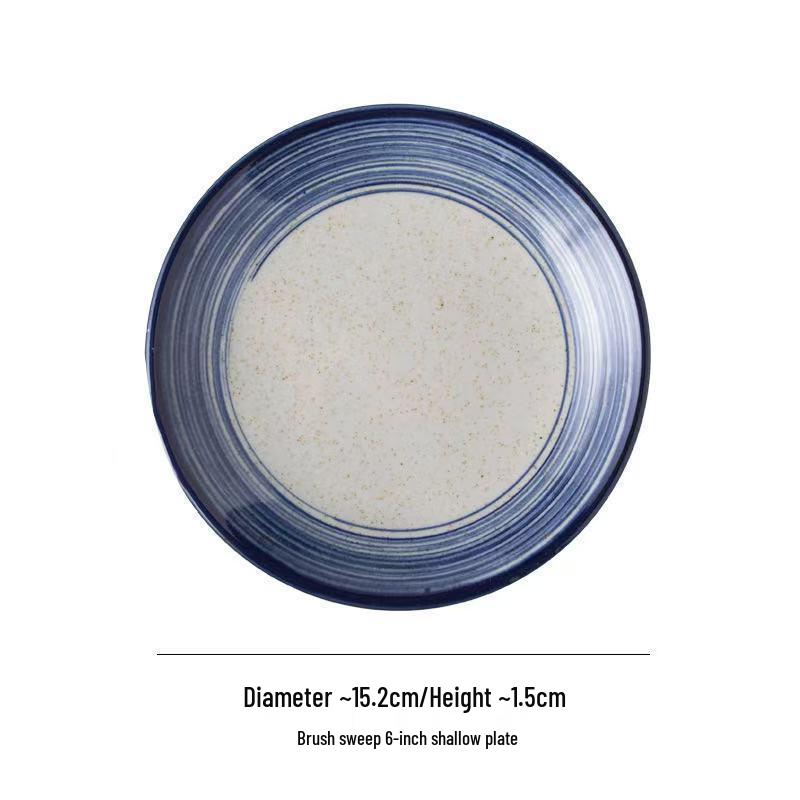 6-Zoll Chinesische Keramik Knochenschale für Obst, Gebäck oder Speisereste