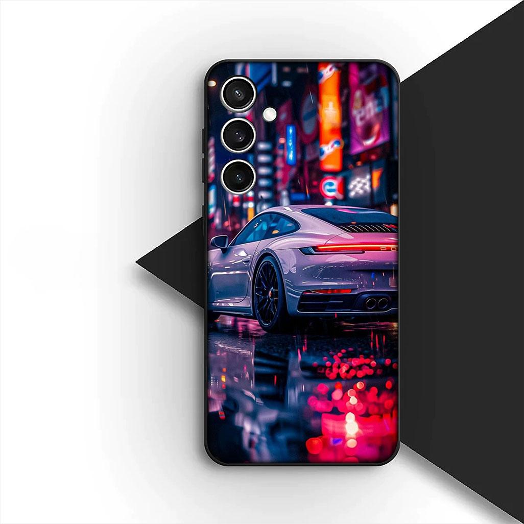 

for Motorola Moto G22 G23 G32 G53 G60 G13 G64 G20 G8 G9 Plus Power E13 E20 E32 Case Supercar Cartoon Super Car Taillights Motorola Moto G8 Plus