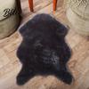 Fluffy Faux Fur Bedroom Decor Rug Carpet Mat Floor Geometric Door Living Room