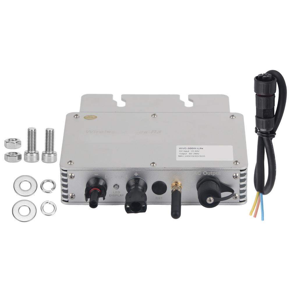 WVC-300 Solar Micro Inverter Sine Wave Inverter Solar Photovoltaic Power Generation System230V