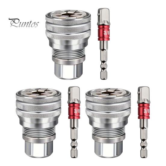 Narzędzie Klucz Grzechotkowy Wielofunkcyjny Uniwersalny Klucz Nasadowy, Regulowany Klucz Nasadowy 3/8''-3/4'', Samodopasowujący się Adapter Wielorozmiarowy do Domowego DIY,