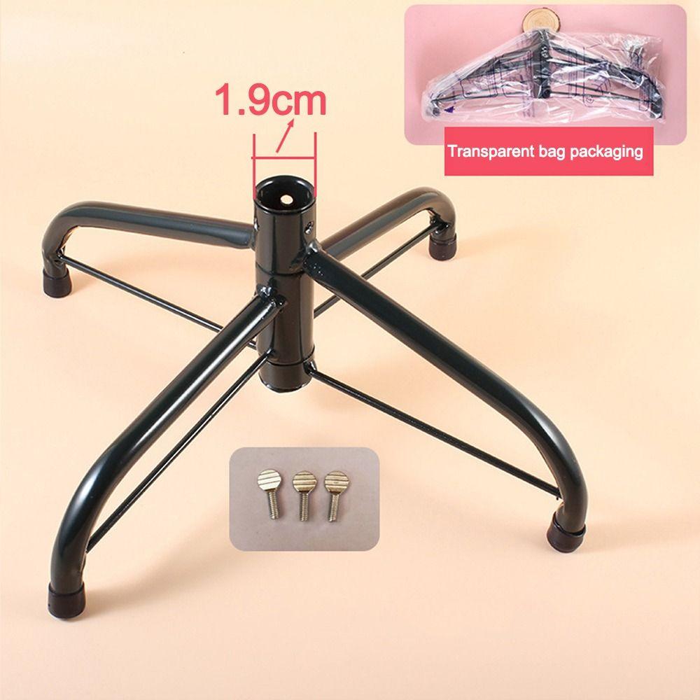 Metal Christmas Tree Stand Base Sturdy Rotating Artificial Christmas Tree Base Christmas Tree Stand Legs