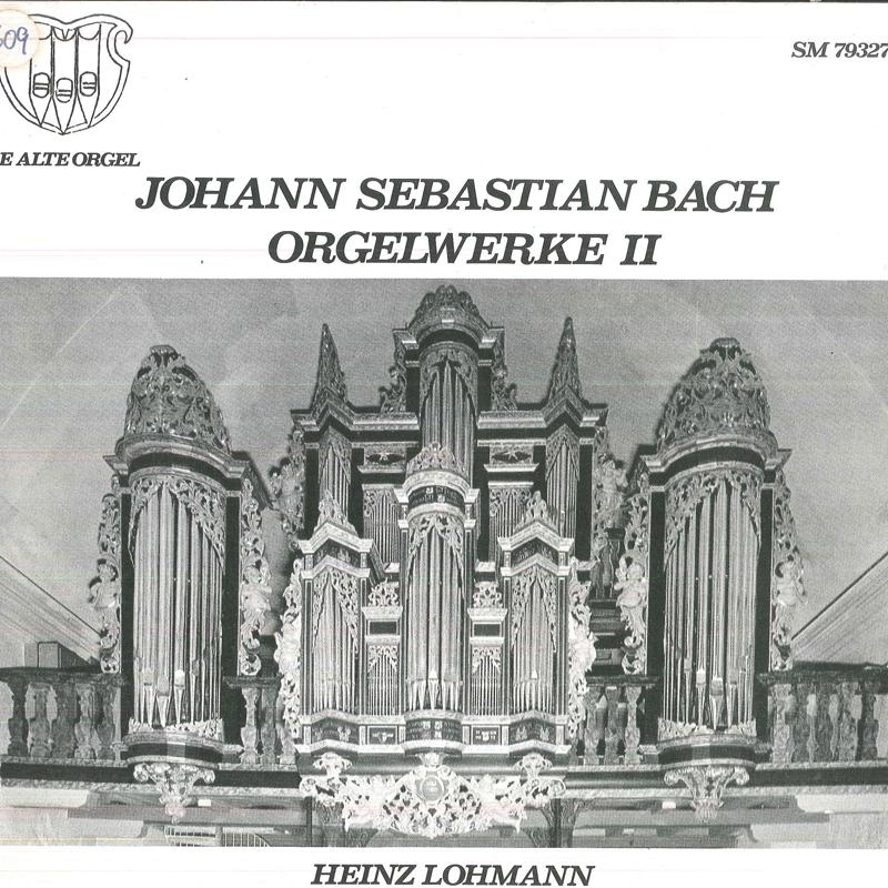 

LP Record HEINZ LOHMANN - J S Bach Orgelwerke 2 SM793277 DIE ALTE ORGEL 1978 Germany Classical Used