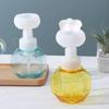 300ml Liquid Soap Dispenser Flower Shape Foam Foaming Pump Empty Bottle Plastic Clear Bottle Shower Gel Foam Pump Bottle