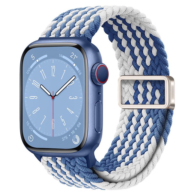 Magnetic Buckle Nylon Elastic Woven Band for Apple Watch Series 1/2/11