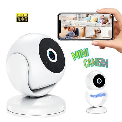 Kamera noktowizyjna o wysokiej rozdzielczości, duży szeroki kąt 1080P, nowa kamera domowa z magnetycznym przyssawką