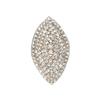 High-Grade Luxury Crystal Ring Temperament Shining Opening Adjustable Women's Ring Party Ring