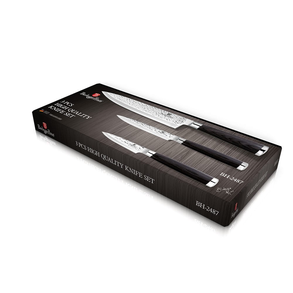 Zestaw 3 Noży BERLINGER HAUS Primal Gloss BH-2487