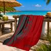 Afc Bournemouth Crest Beach Towel Microfiber Beach Towel, Lightweight and Quick-Dry, for Summer Travel, Swimming Pool Fan Birthday Gift