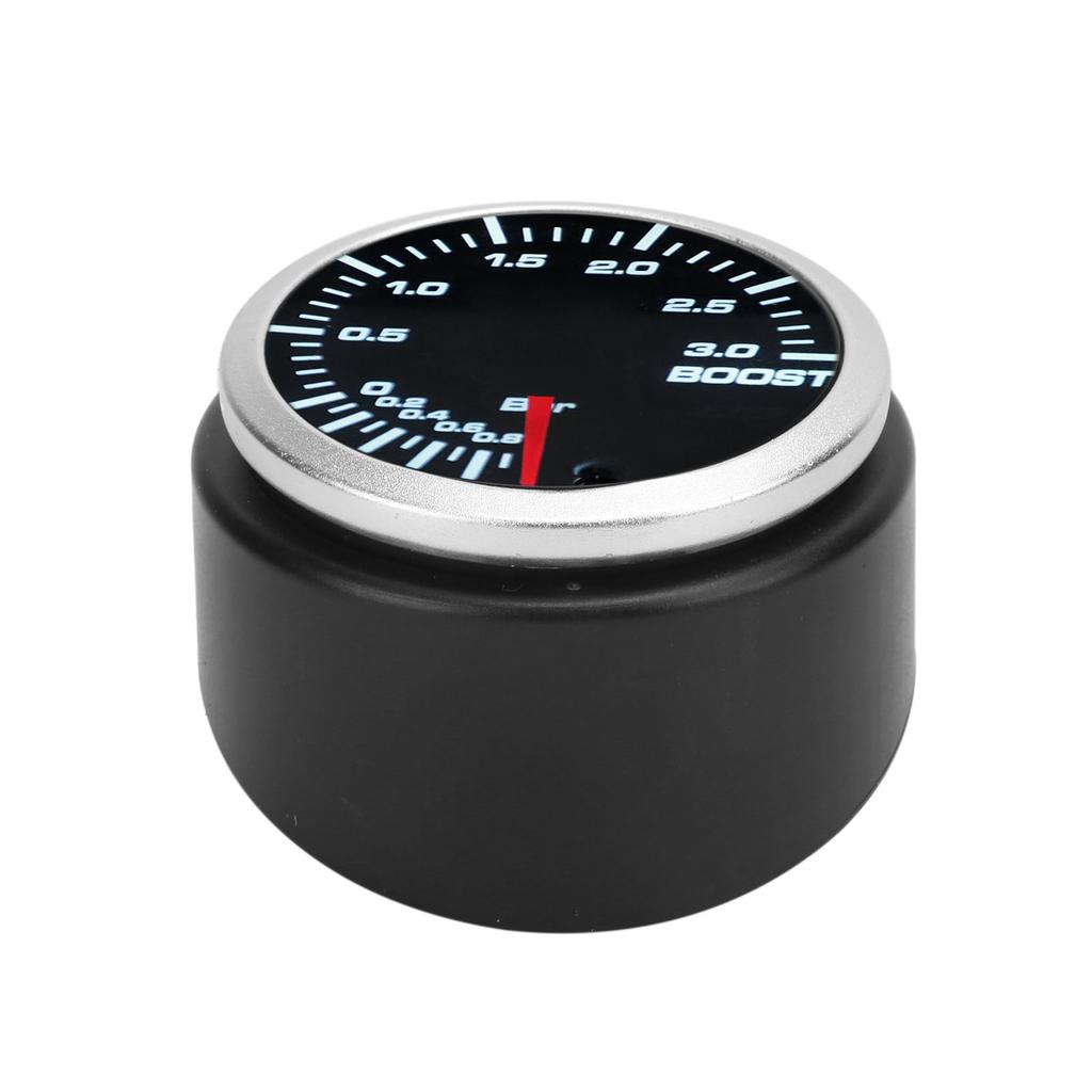 2in Turbo Boost Gauge  1 2Bar LED Meter 10 Colors Backlight Red Pointer with Sensor Universal