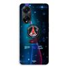 Phone Case - MANIACASE - Oppo A98 5G - Silicone - Black - Nike Paris Saint Germain