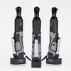 Cordless Electric Impact Wrench Screwdriver 3/8 Right Angle Electric Ratchet Wrench Portable Power Tool Set