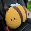 Včelí Žába Květina Opěrka hlavy do auta Plyšová Láska Polštář na krk Plyšový styl ve tvaru srdce pro vaše autosedadlo Autodoplňky