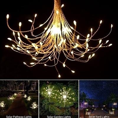Outdoor Dandelion Solar Garden Lawn Light Waterproof Holiday Landscape Light For Courtyard Decoration