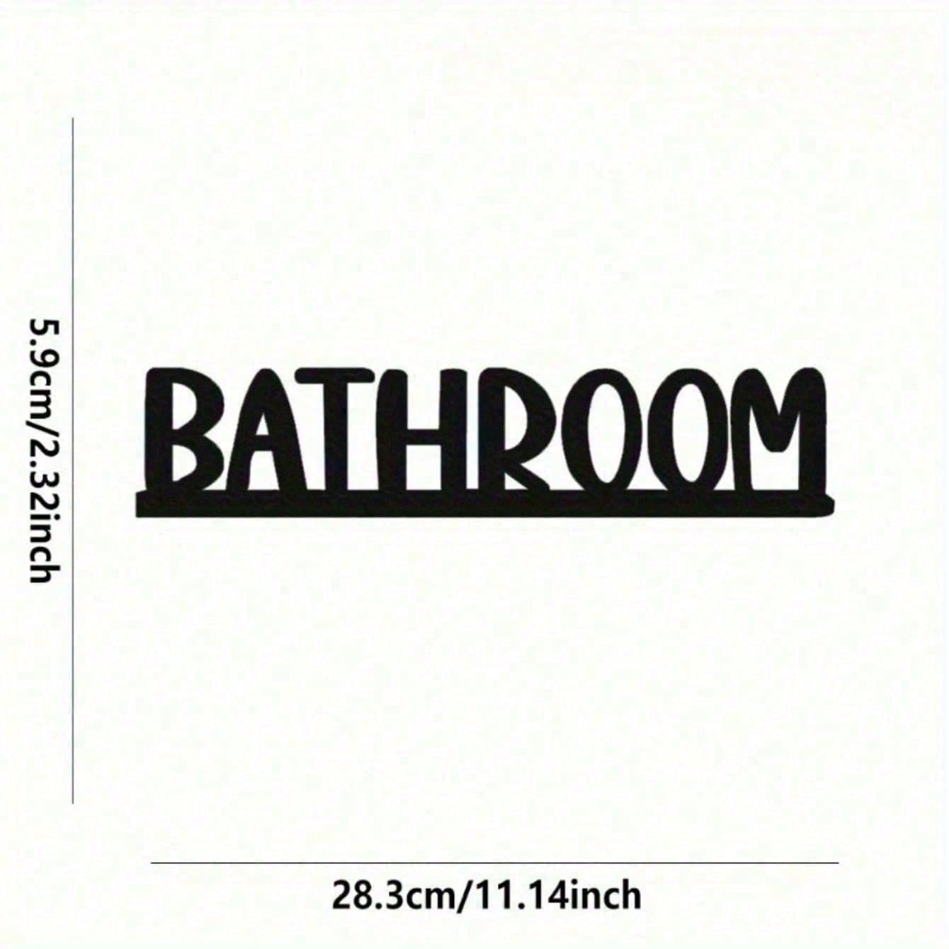 Metal Wall Art Decorative Sign Home Office Kitchen Decor Plaque