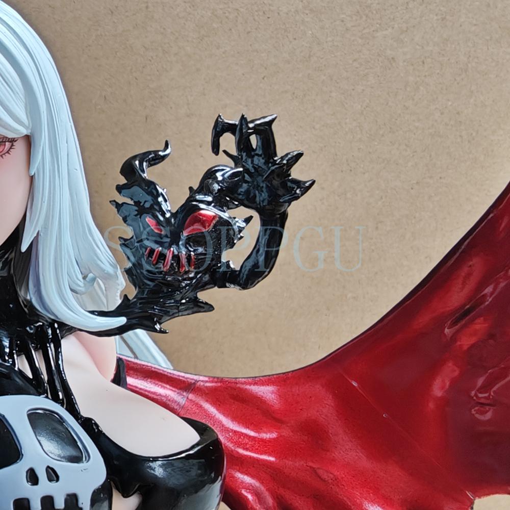 Lady Devimon Figure Devil Digimon Angewomon 45cm Animation POLYVINYL CHLORIDE Action Figure Plaything Desk Decoration Game Statue Collector Miniature