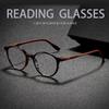 2025 Retro Round Reading Glasses Blue Light Blocking Readers Fashion Lightweight Eyeglasses Women Men Diopter +1.0+1.5 To 4.0