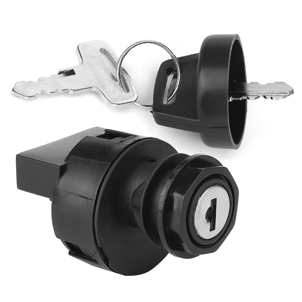 Motorcycle Ignition Switch Lock Keys Set Fit for Polaris RZR 570 800 900 1000 4011002