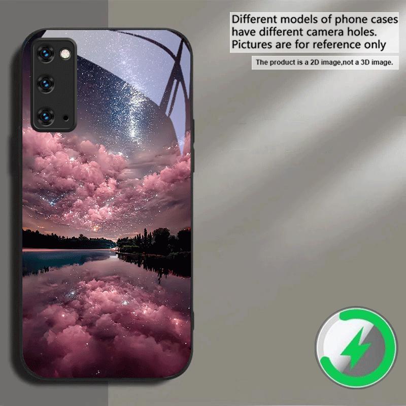 Deep night sky nebula suitable for Samsung Galaxy S26 S20 FE S21 S22+ S22 S23 Plus S24 Ultra S25 Edge 24 26 Glass Phone Case