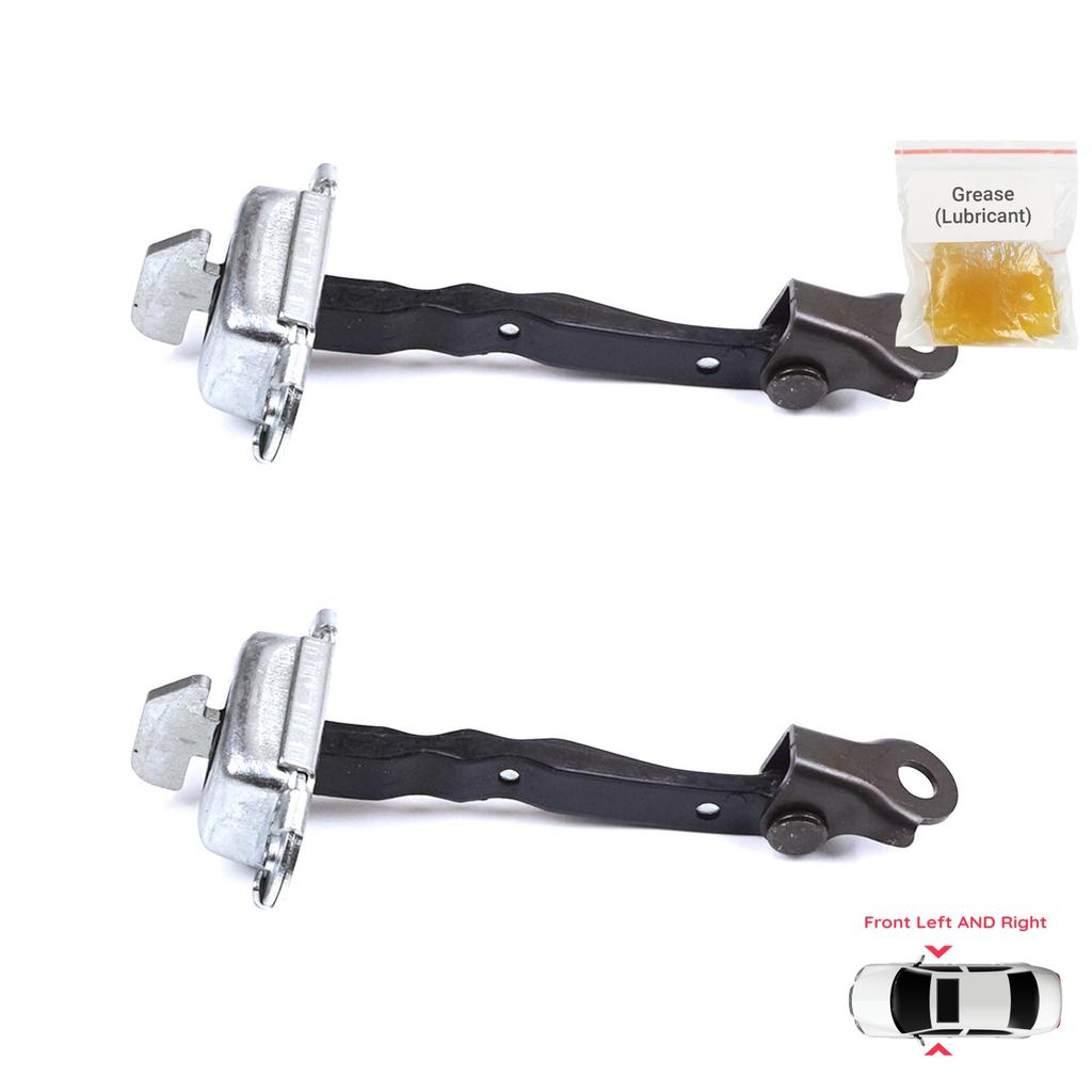 BDP1369-1 2 Pieces Front Door Stop Check Assy Limiter Strap for Toyota Yaris Vitz MK3 P13 2010-2020 Vios P15 Verso S P12 6861052130