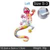 Creative Color House Lizard Statue Figurine Resin Sculpture Cabinet Wall Hang Home Office Bar Store Decoration Ornament Crafts