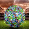Sprunki Game Print Size 5 Soccer Ball, Standard Match Football for Sports Game and Team Practice, Ideal Gift for Soccer Fans