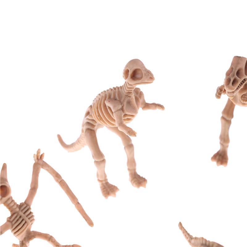 12 Stück Verschiedene Plastik Dinosaurier Fossil Skelett Dino Figuren Kinderspielzeug Geschenk