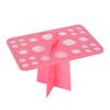 26 Hole Makeup Brush Drying Rack Organizer Cosmetic Brush Display Stand Shelf Tool