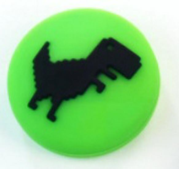 Switch Joystick Pixel Dino Silicone Anti-Slip Caps
