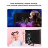 Jeffergarden Reflection Filter Microphone Shield Foldable Soundproof Room Sound Absorbing Material Recording Broadcasting Soundproof Box Desktop Setup