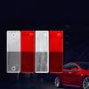 10Pcs Car Truck Reflective Stickers Plastic Safety Tape Bumper Warning Strip Night Light Waterproof Trailer Reflector Sticker