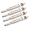 4pcs Heater Glow Plugs Metal Heater Glow Plugs Compact Design Exquisite Workmanship Compatibility for Mitsubishi Pajero Shogun 1994-1999 2.8 TD