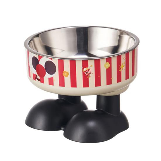 

Поднятая миска для домашних животных из нержавеющей стали, приподнятая миска для собак, уменьшает дискомфорт, милая миска для кошек со стабильным нескользящим основанием для еды и воды A