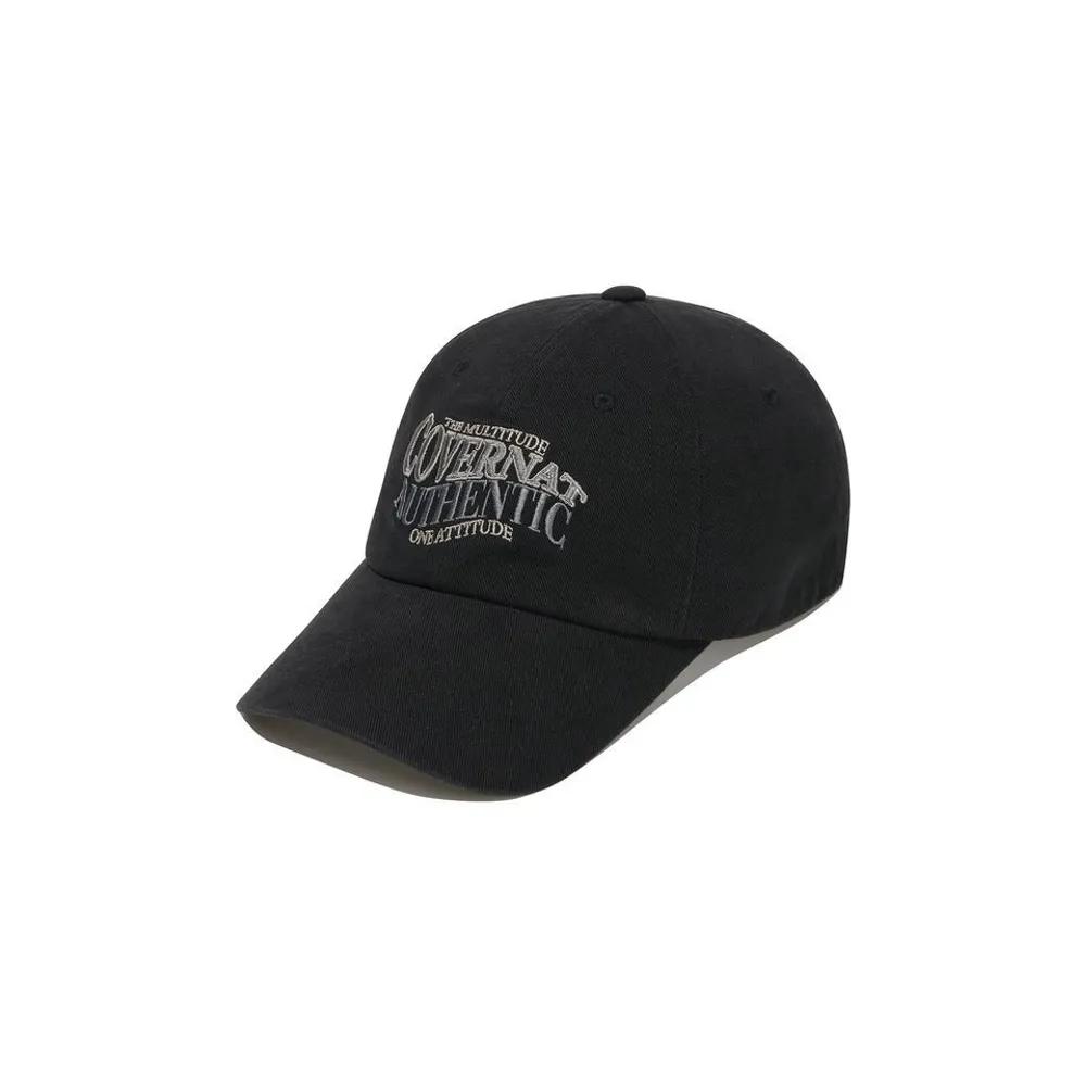 [Cozy Fit] Artwork Lettering Logo Ball Cap Black CO2507CA07BK 278815 F