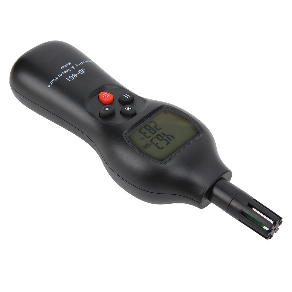 JD‑861 Temperature and Humidity Meter Portable Digital Display Multifunctional Measuring Tool