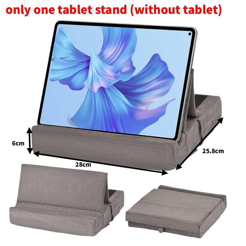 Foldable Tablet Reading Pillow Support For Ipad And Smartphone Reading Comfort