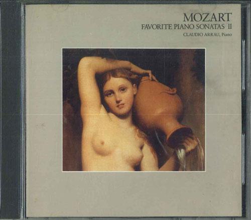 CD CLAUDIO ARRAU Моцарт Любимые фортепианные сонаты II FDCA5210 PHILIPS Япония Классика Б/У